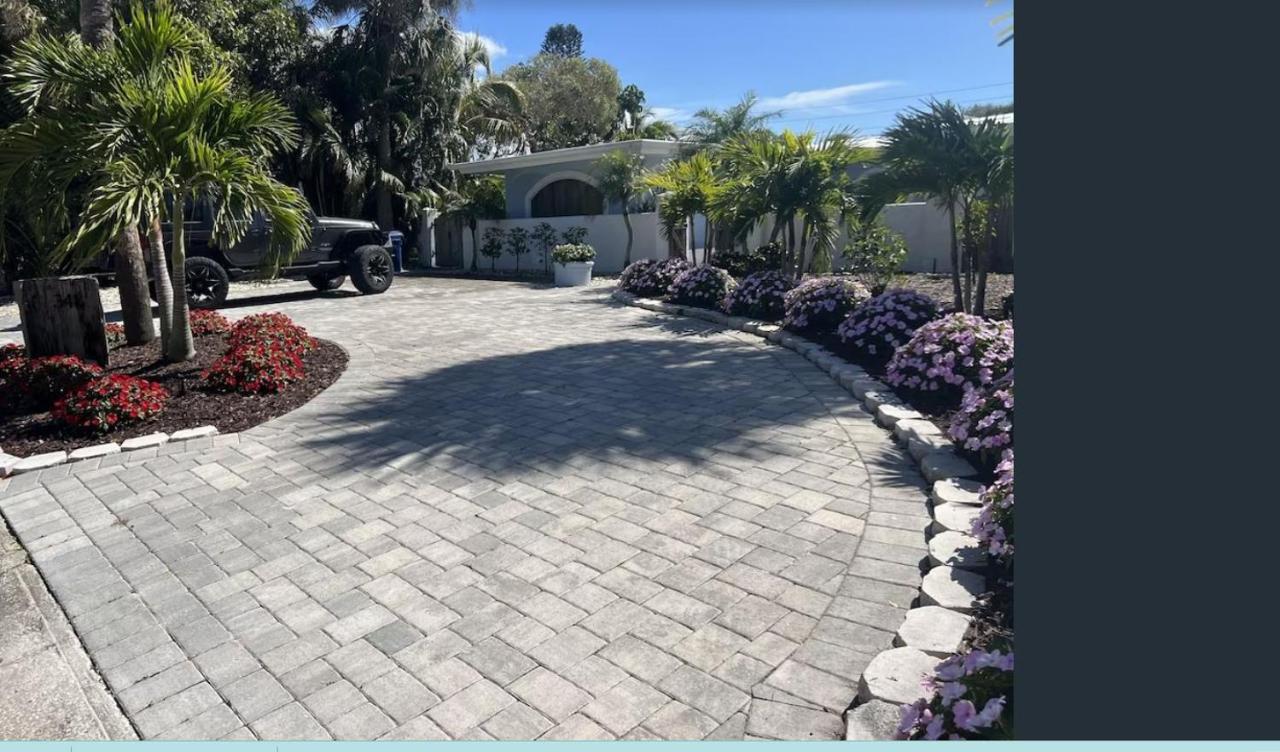 Pool/Waterfront Home 5 Min Walk To Siesta Key Village And Beach Eksteriør billede